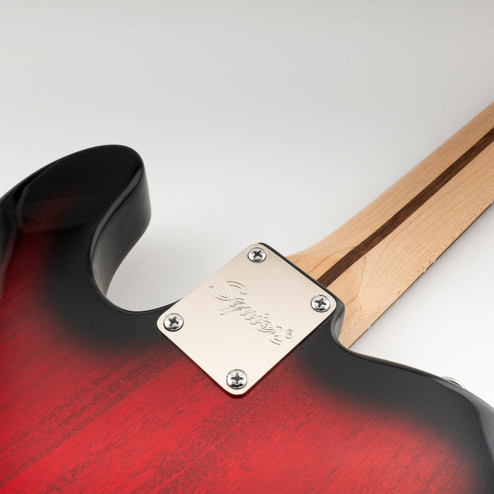 Application of musiclily pro steel neck plate 4 hole neck joint board for squier st tele style electric guitar bass