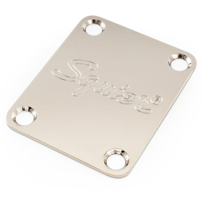 Part of musiclily pro steel neck plate 4 hole neck joint board for squier st tele style electric guitar bass