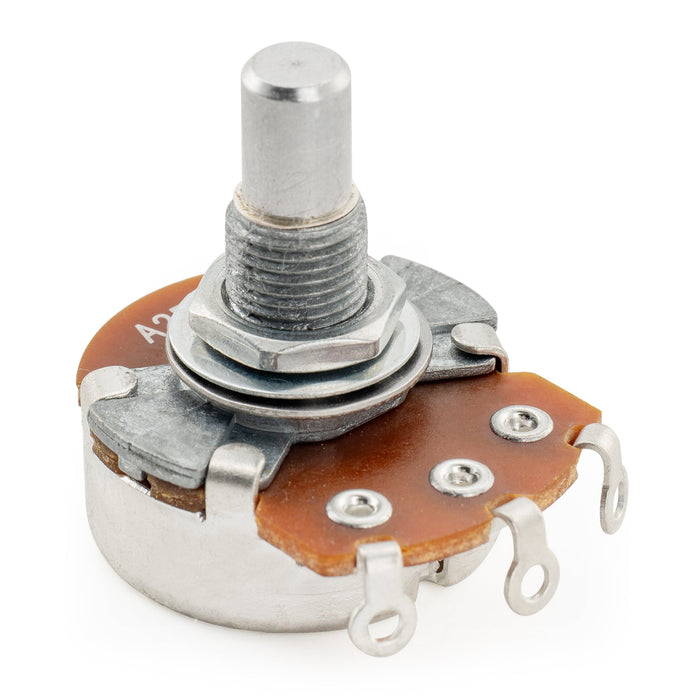 Alpha A250K Pot Metric Solid Standard Shaft 9.5mm Audio Taper Potentiometer for Electric Guitar Bass