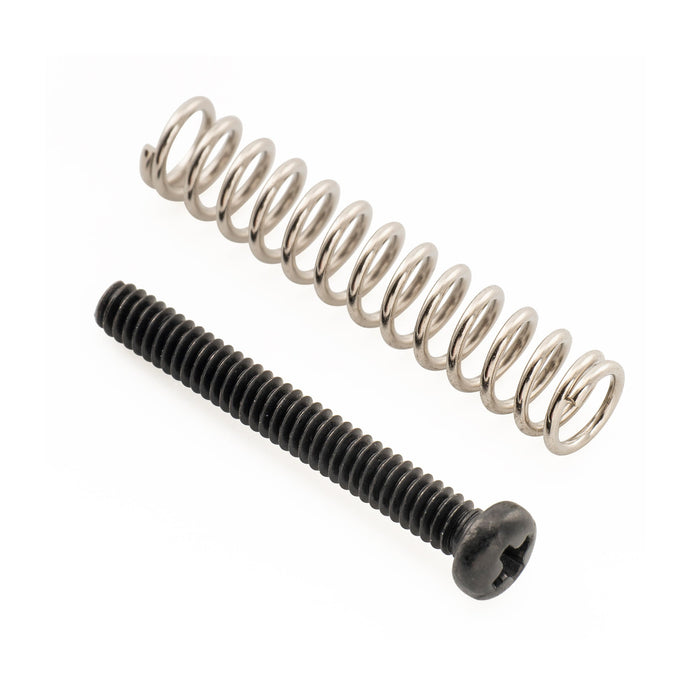 Musiclily Ultra UNC#3-48X0.78 Inch (2.5x20mm) Stainless Steel Humbucker Pickup Mounting Screws and Springs Set for Fender USA and MIM Electric Guitar (Set of 4)