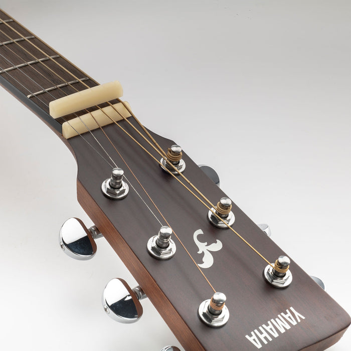 6弦YAスタイルLシリーズアコースティックギター用ミュージックリリーPro 44x5x9mmフラットボトムスロット入り骨製ナット(2個セット)