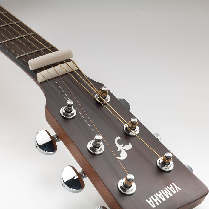 6弦YAスタイルLシリーズアコースティックギター用ミュージックリリーPro 44x5x9mmフラットボトムスロット入り骨製ナット(2個セット)