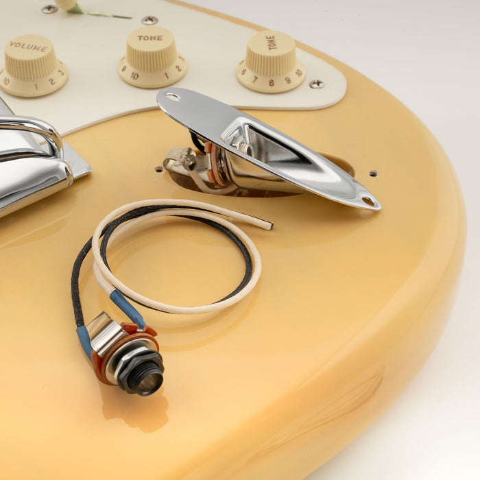 Musiclily Pro Pre-wired Mono Output Jack Socket 1/4 inch 6.35mm for Electric Guitar Bass