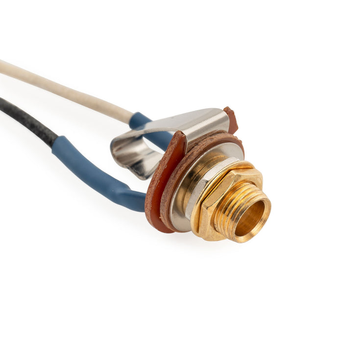 Musiclily Pro Pre-wired Mono Output Jack Socket 1/4 inch 6.35mm for Electric Guitar Bass