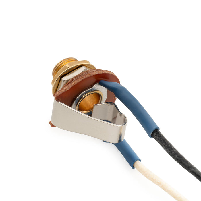 Musiclily Pro Pre-wired Mono Output Jack Socket 1/4 inch 6.35mm for Electric Guitar Bass