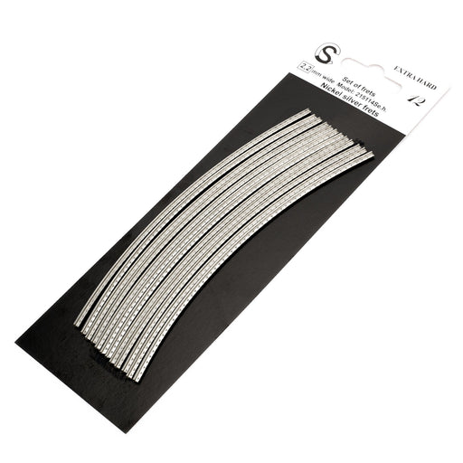 sintoms 215114 nickel silver extra hard 2 2mm small fret wire set for classic acoustic guitar mx5002