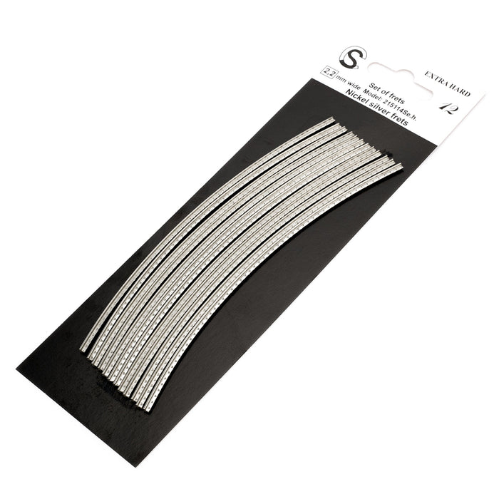 sintoms 215114 nickel silver extra hard 2 2mm small fret wire set for classic acoustic guitar mx5002