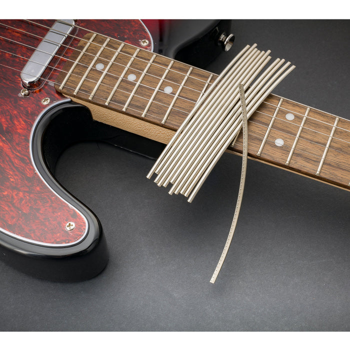 Application of sintoms fret wire set for ibanez esp jackson hard rock metal rock guitar 3 0mm jumbo size nickel silver extra hard mx5004