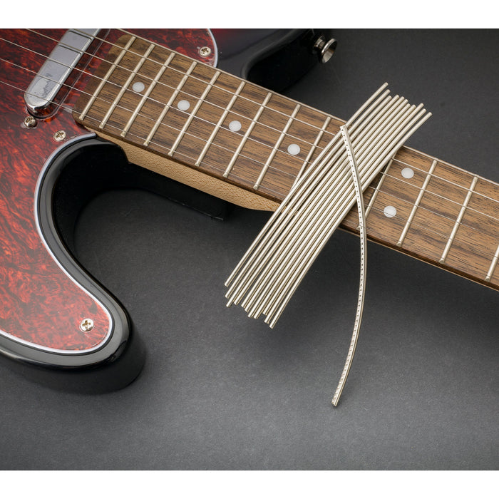 Application of sintoms eqh230140 equal high fret nickel silver extra hard 2 3mm medium fret wire set for electric guitar mx5007