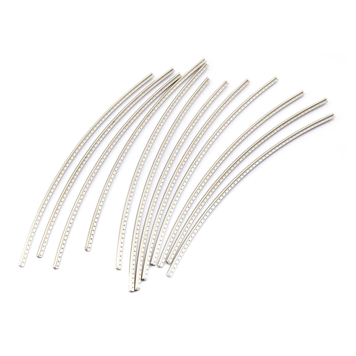 Part of sintoms 241138 nickel silver extra hard 2 4mm medium fret wire set for fender style electric guitar mx5017