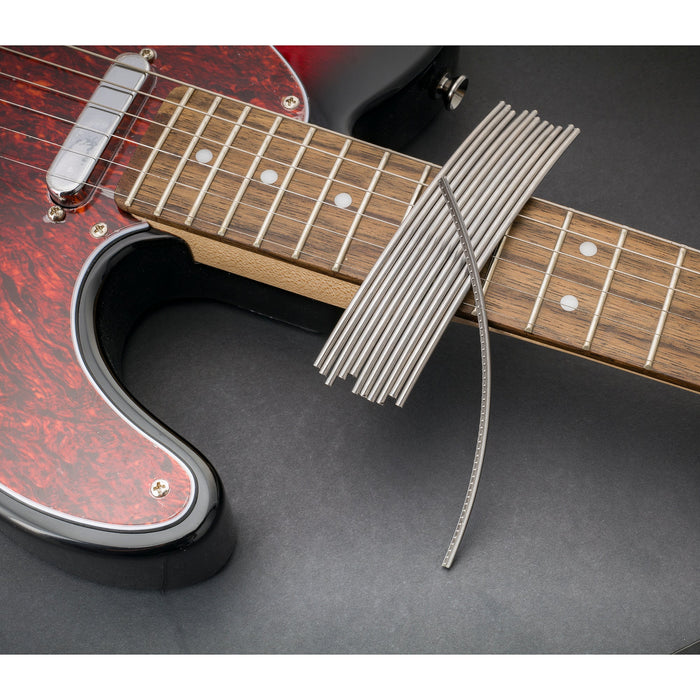 Application of sintoms eqhss280140 equal high fret stainless steel 2 8mm jumbo fret wire set for ibanez esp jackson hard rock metal guitar mx5020