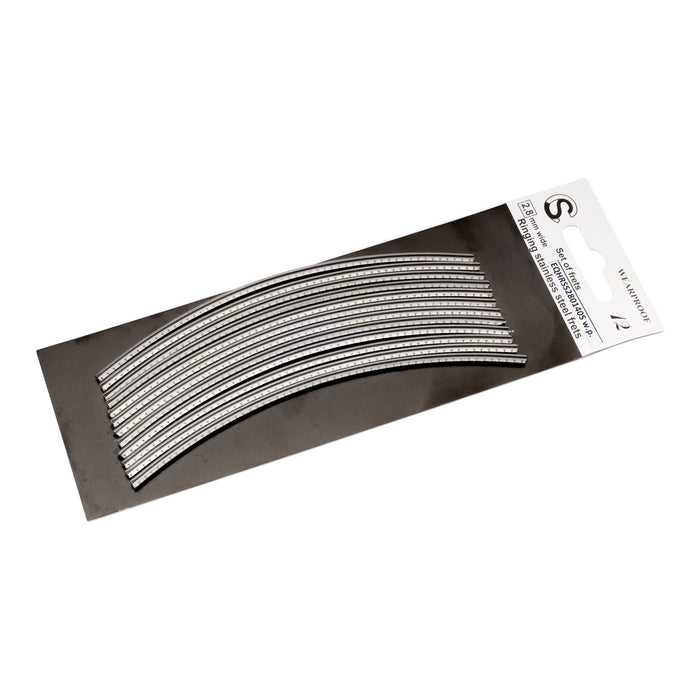 sintoms eqhss280140 equal high fret stainless steel 2 8mm jumbo fret wire set for ibanez esp jackson hard rock metal guitar mx5020