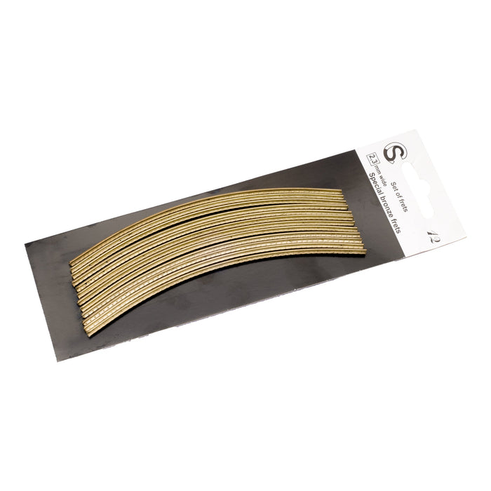 sintoms fret wire set for modern fender strat tele usa lp prs style guitar 2 3mm medium size bronze mx5021