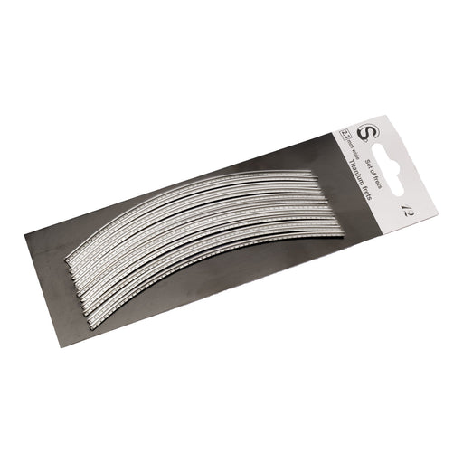 sintoms ti230140 titanium 2 3mm medium fret wire set for fender style electric guitar mx5023