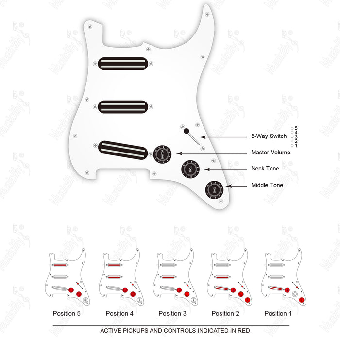 Import Style Standard ST-HHH With Artec Pickup Wiring Diagram