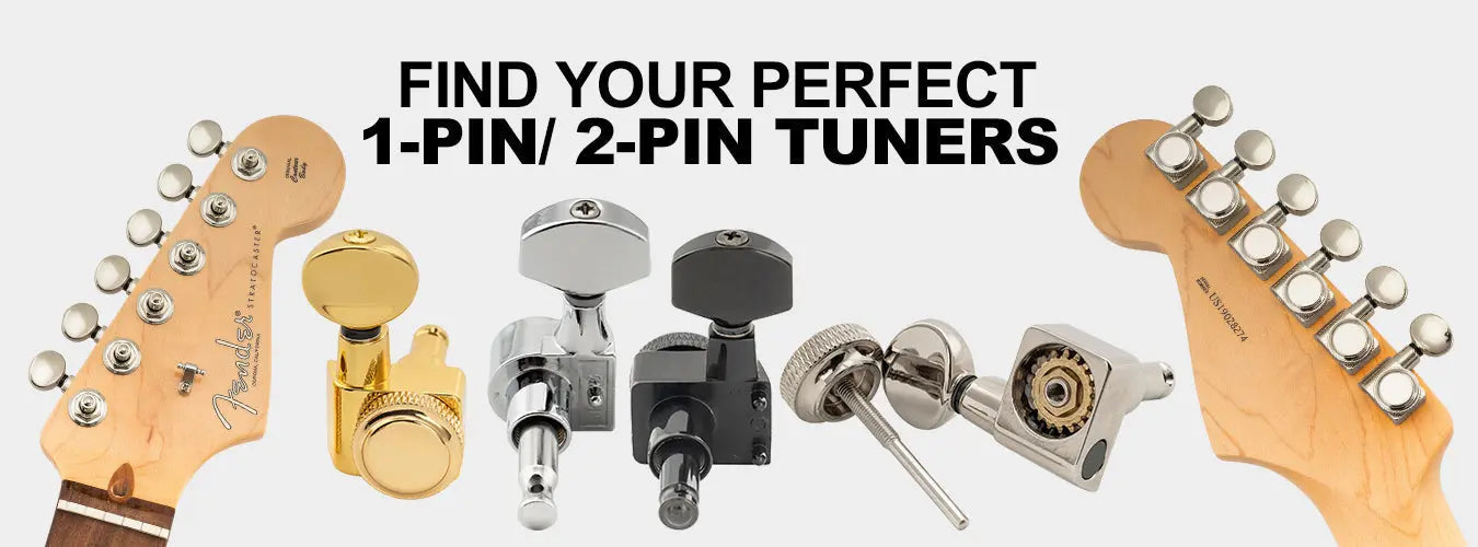How to Choose the Right 1-Pin or 2-Pin Guitar Tuners musiclily