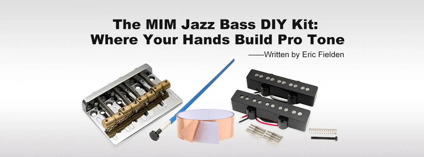 The MIM Jazz Bass DIY Kit: Forget the Custom Shop, Build Your Own Pro Tone musiclily