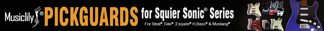 Pickguards for Squier Sonic Series