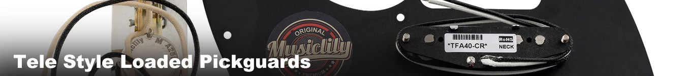 Tele Style Loaded Pickguards