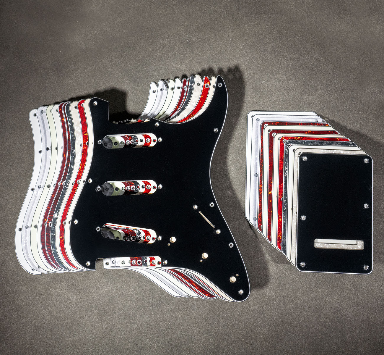 Pickguards and Backplates