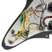 musiclily basic pre wired loaded standard st sss pickguard with ceramic magnet single coil pickups set for strat style electric guitar m276p detailed image