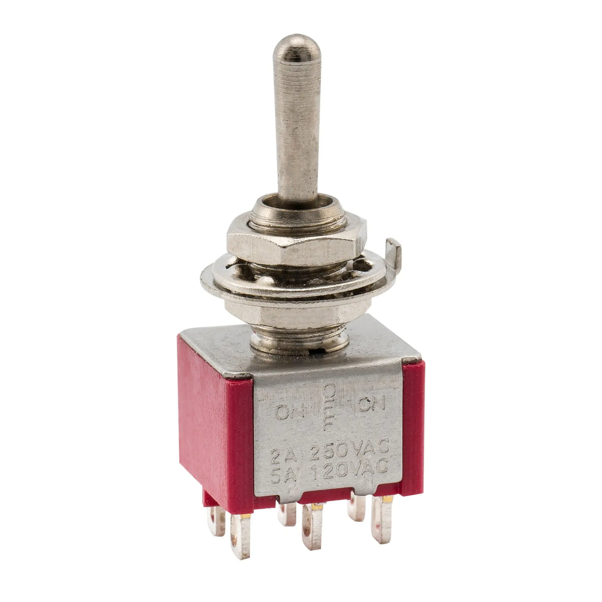 Musiclily 3 Way SPDT Guitar Toggle Switch 6 Pin ON/OFF/ON Selector Mini ...