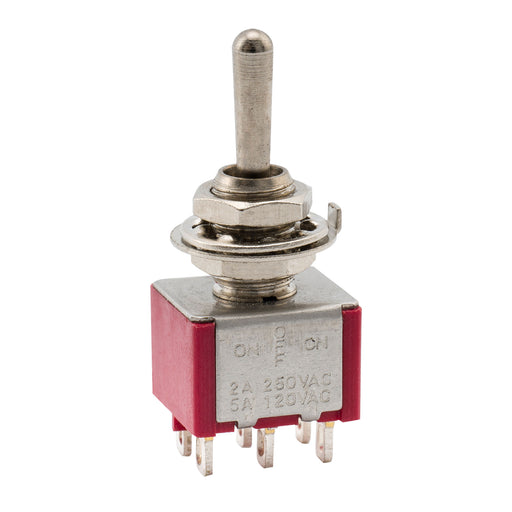 musiclily basic 3 way spdt guitar toggle switch 6 pin on off on selector mini m518p