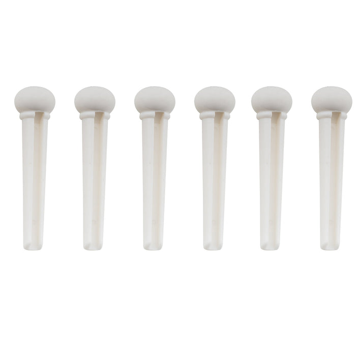 Part of musiclily basic plastic acoustic guitar bridge pins m133 6p