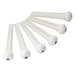 musiclily basic plastic acoustic guitar bridge pins m133 6p details
