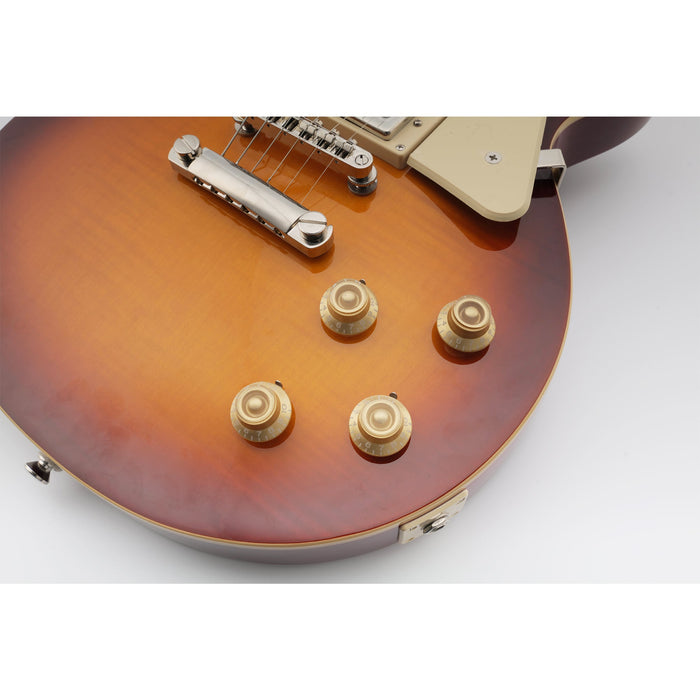 Application of musiclily basic metric coarse 18 spline top hat bell knobs tone volume control knobs for epiphone lp sg style electric guitar m144 4p