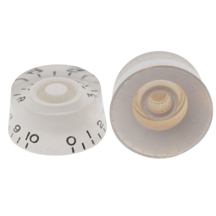 Musiclily Basic Metric Grob 18-Zähnchen Gitarrenknöpfe Ton, Lautstärke, Geschwindigkeitsreglerknöpfe für Epiphone LP SG Stil Elektrogitarre, Set von 4