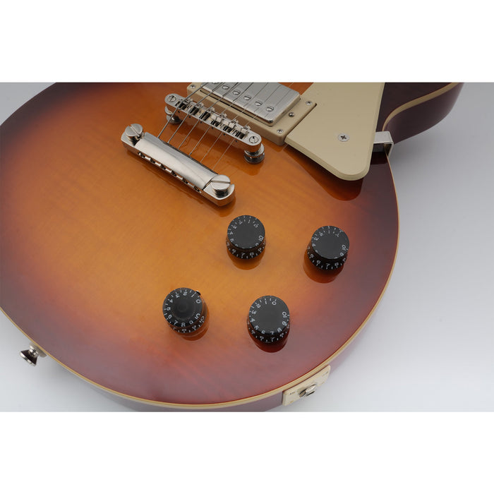 Musiclily Basic Metric Grob 18-Zähnchen Gitarrenknöpfe Ton, Lautstärke, Geschwindigkeitsreglerknöpfe für Epiphone LP SG Stil Elektrogitarre, Set von 4