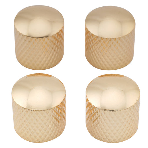 musiclily basic coarse 18 splines steel dome control knobs for squier tele style electric guitar bass 18 18mm m151 4p