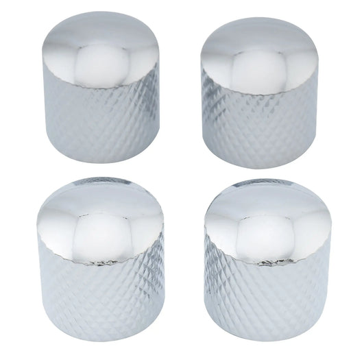 musiclily basic coarse 18 splines steel dome control knobs for squier tele style electric guitar bass 18 18mm m151 4p, 4 pcs