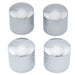 musiclily basic coarse 18 splines steel dome control knobs for squier tele style electric guitar bass 18 18mm m151 4p, 4 pcs
