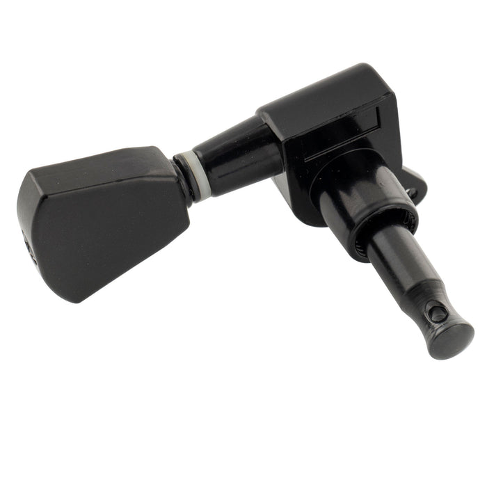 Musiclily Basic R15A 3R3L Razão 15:1 Máquinas de Afinação Totalmente Seladas com Botão em Forma de Arco para Guitarra Acústica e Elétrica