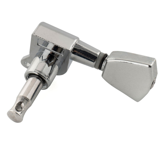 Musiclily Basic R15A Single 15:1 Ratio Full Sealed Machine Head Treble Side Tuner Tuning Peg Key with Keystone Button for Acoustic Electric Guitar