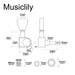 Dimensions of 3r3l 15 1 ratio full sealed machine heads for acoustic electric guitar tuning keys 45 degree screw tuners pegs keystone button m170gdl 3m170gdr 3