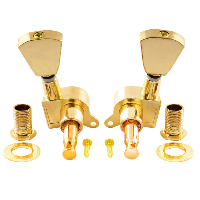 detail of 3r3l 15 1 ratio full sealed machine heads for acoustic electric guitar tuning keys 45 degree screw tuners pegs keystone button m170gdl 3m170gdr 3