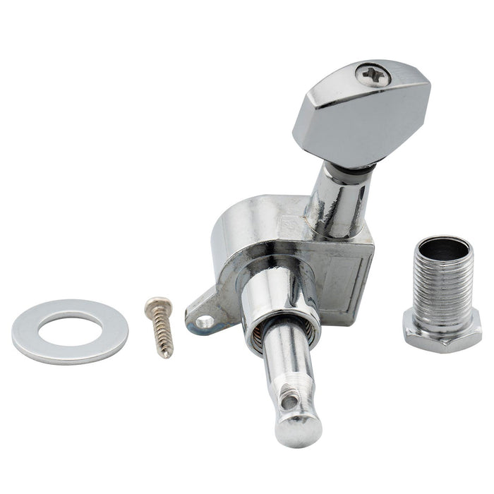 Set de Clavijeros Musiclily Basic R15A 6-en-línea Totalmente Sellados para Guitarra Estilo Fender Strat/Tele