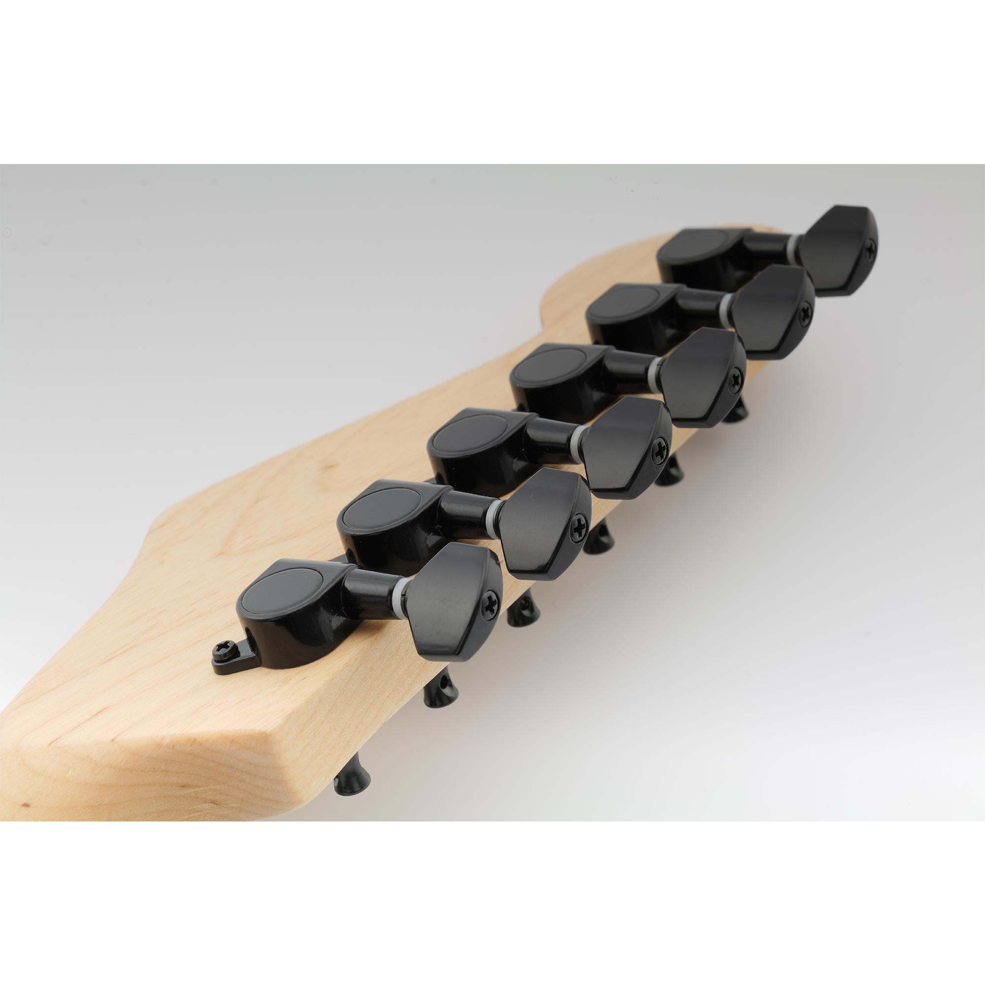 Musiclily Basic R15A 6-in-line Set Accordatori Sigillati Chiavi Pioli Teste di Macchina per Chitarra Stile Fender Strat Tele