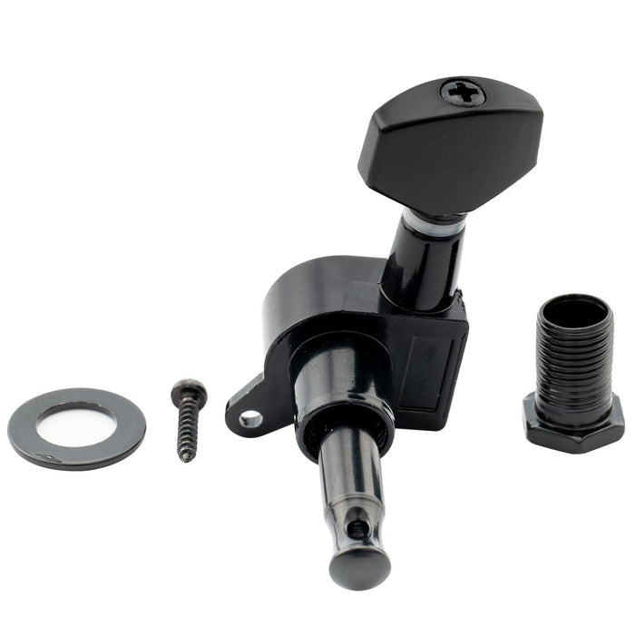 Set de Clavijeros Musiclily Basic R15A 6-en-línea Totalmente Sellados para Guitarra Estilo Fender Strat/Tele