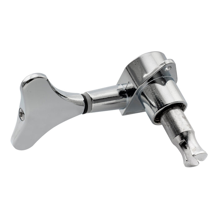 Musiclily Basic Einzelnes 19:1 Verhältnis Vollständig Verschlossener Mechanikkopf Diskantseitiger Stimmmechanismus mit Y-förmigem Knopf für Ibanez-Stil E-Bass