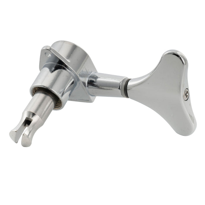 Musiclily Basic Einzelnes 19:1 Verhältnis Vollständig Verschlossener Mechanikkopf Bassseitiger Stimmmechanismus mit Y-förmigem Knopf für Ibanez-Stil E-Bass