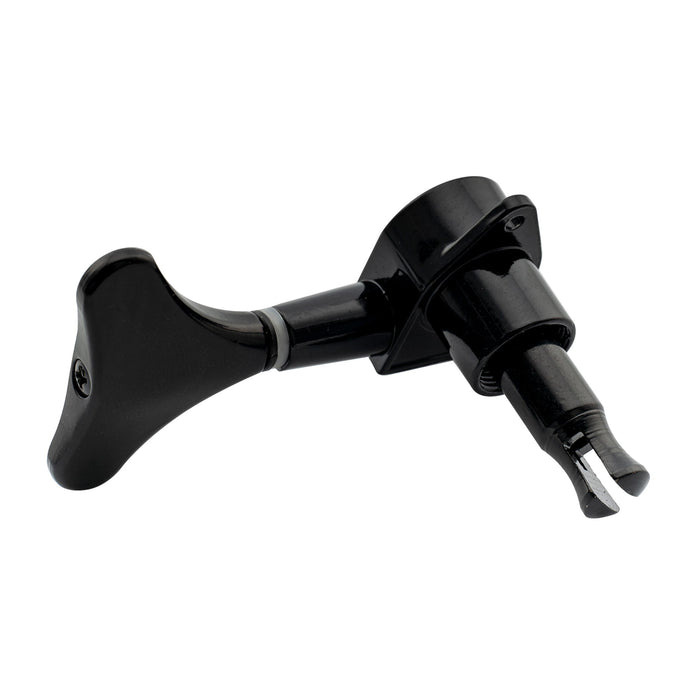 Musiclily Basic Einzelnes 19:1 Verhältnis Vollständig Verschlossener Mechanikkopf Diskantseitiger Stimmmechanismus mit Y-förmigem Knopf für Ibanez-Stil E-Bass