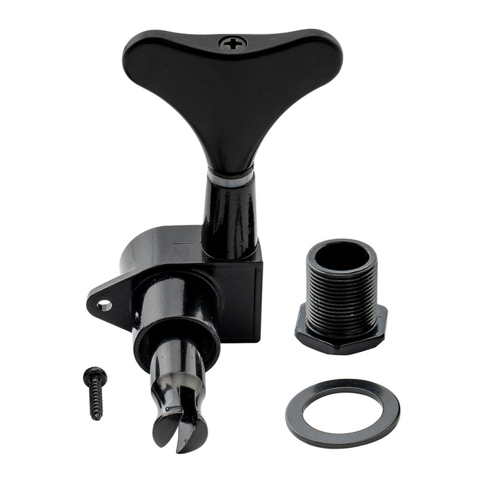 Tastiere per accordatura in linea 4 con tasti di accordatura per basso elettrico a 4 corde. 