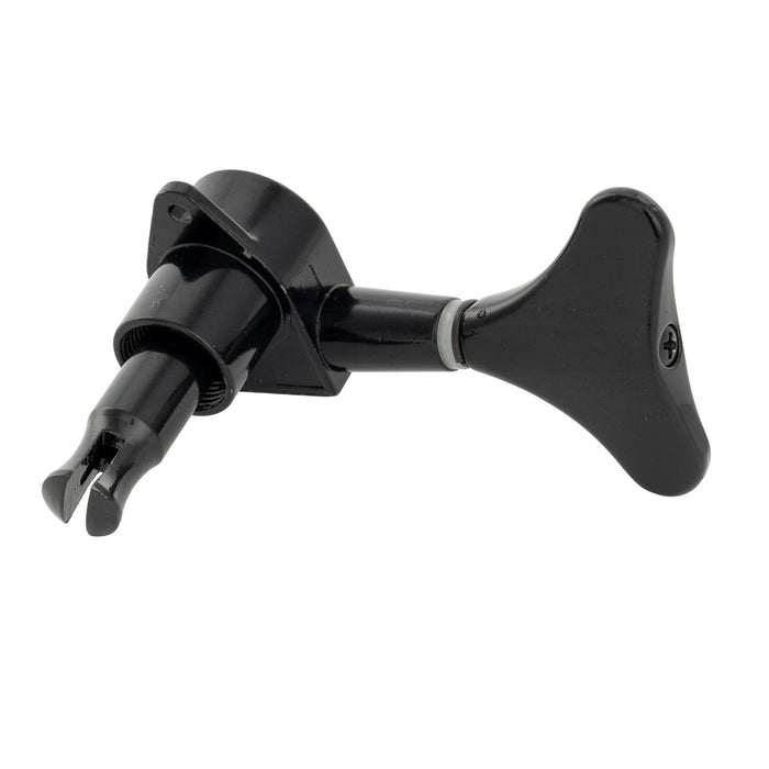 Musiclily Basic Einzelnes 19:1 Verhältnis Vollständig Verschlossener Mechanikkopf Bassseitiger Stimmmechanismus mit Y-förmigem Knopf für Ibanez-Stil E-Bass
