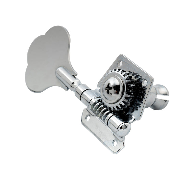 Set di Regolatori di Tensione per Basso Elettrico a Stile Ibanez 2R2L Open Gear con rapporto 24:1 e pulsanti Clover