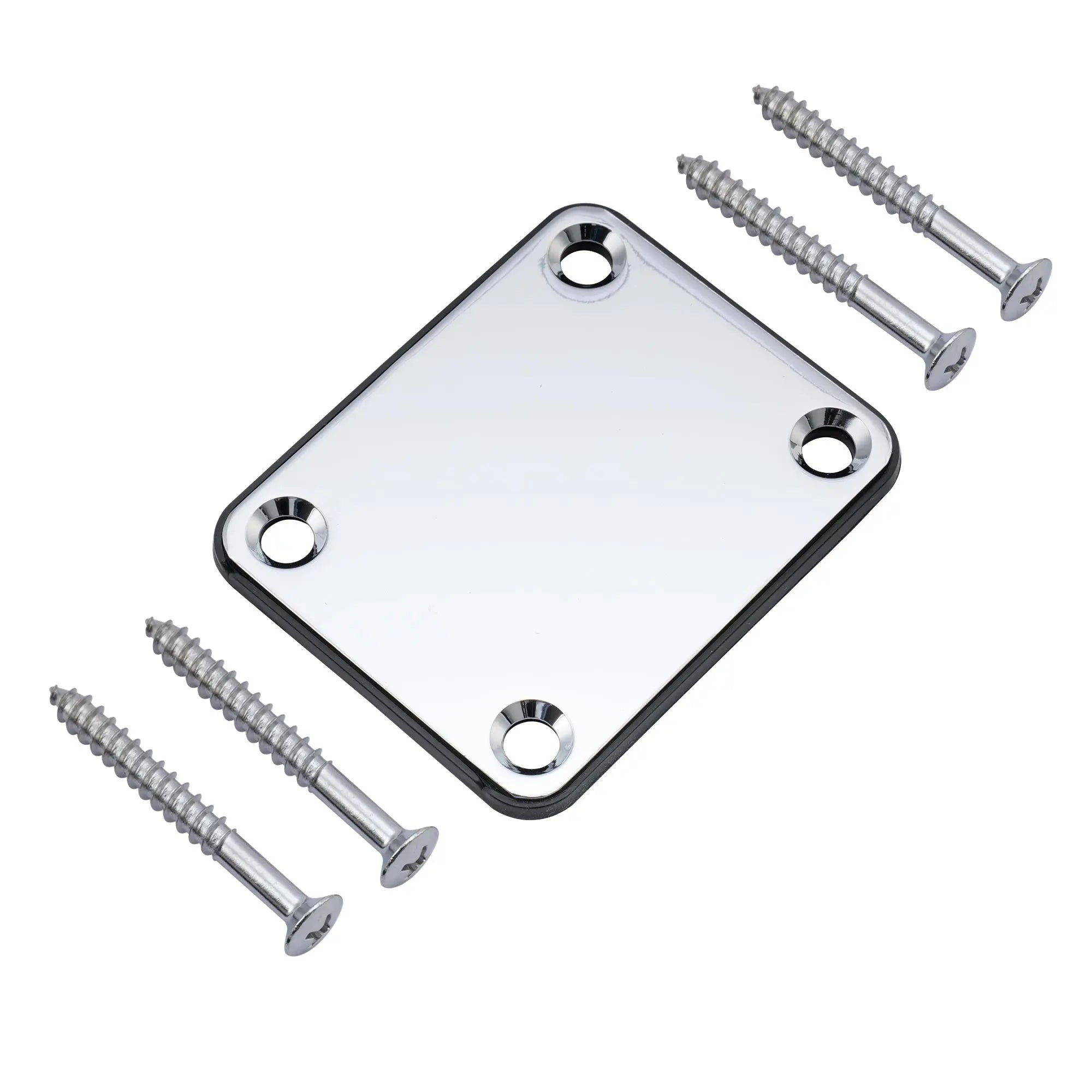 Part of musiclily basic steel neck mounting plate for fender style guitar or bass m188p