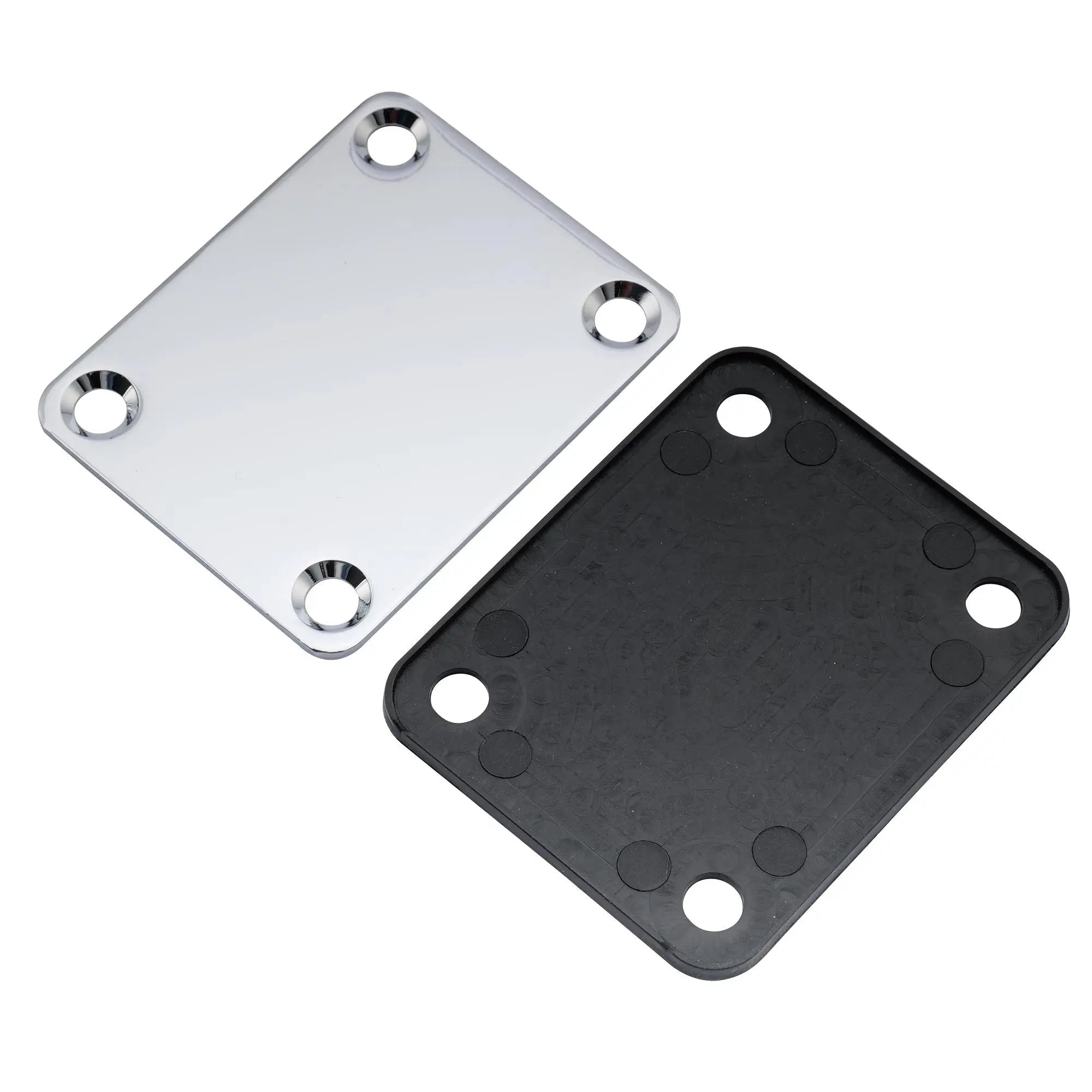 musiclily basic steel neck mounting plate for fender style guitar or bass m188p details